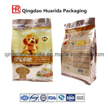 Vivid Printing Effect Stand up Pet Food Ziplock Packaging Bag